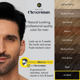 Close-up of CLEVERMAN hair dye cream texture