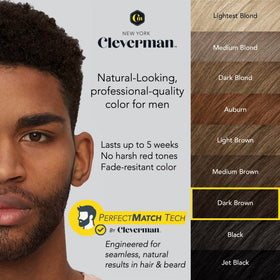 Close-up of CLEVERMAN hair dye cream texture