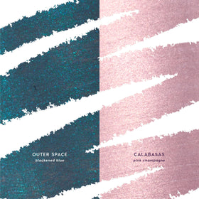 Close-up of ColourPop Outer Space eyeliner pencil