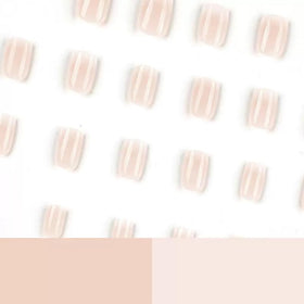 Close-up of CTTHNBD Ombre Press on Nails showing glossy finish