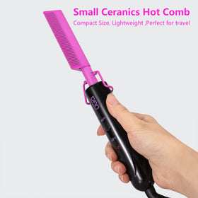 Close-up of DAN Technology comb's ceramic heating element