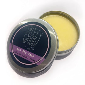 Close-up of Dandelion and Rosemary salve texture