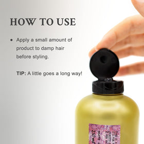 Close-up of Davines Curl Building Serum texture