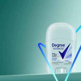 Close-up of Degree deodorant stick
