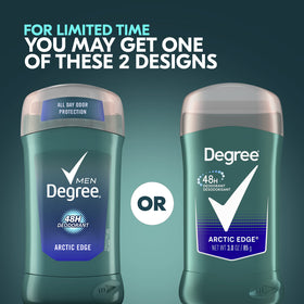 Close-up of Degree Men Arctic Edge Deodorant stick