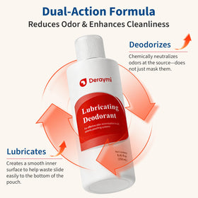 Close-up of DERAYMI Ostomy Deodorant dropper