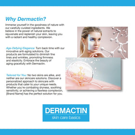 Close-up of Dermactin Anti-Aging Fine Lines Wrinkle Cream texture