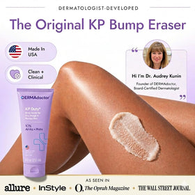 Close-up of DERMAdoctor KP Bump Eraser Body Scrub texture