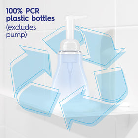Close-up of Dial Antibacterial Foaming Hand Soap pump