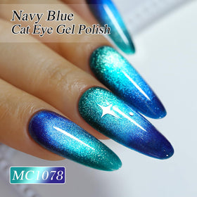Close-up of Double Rhythm Cat Eye Gel Polish bottle