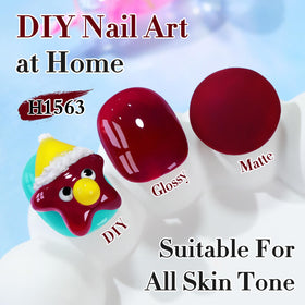 Close-up of Double Rhythm Gel Polish texture