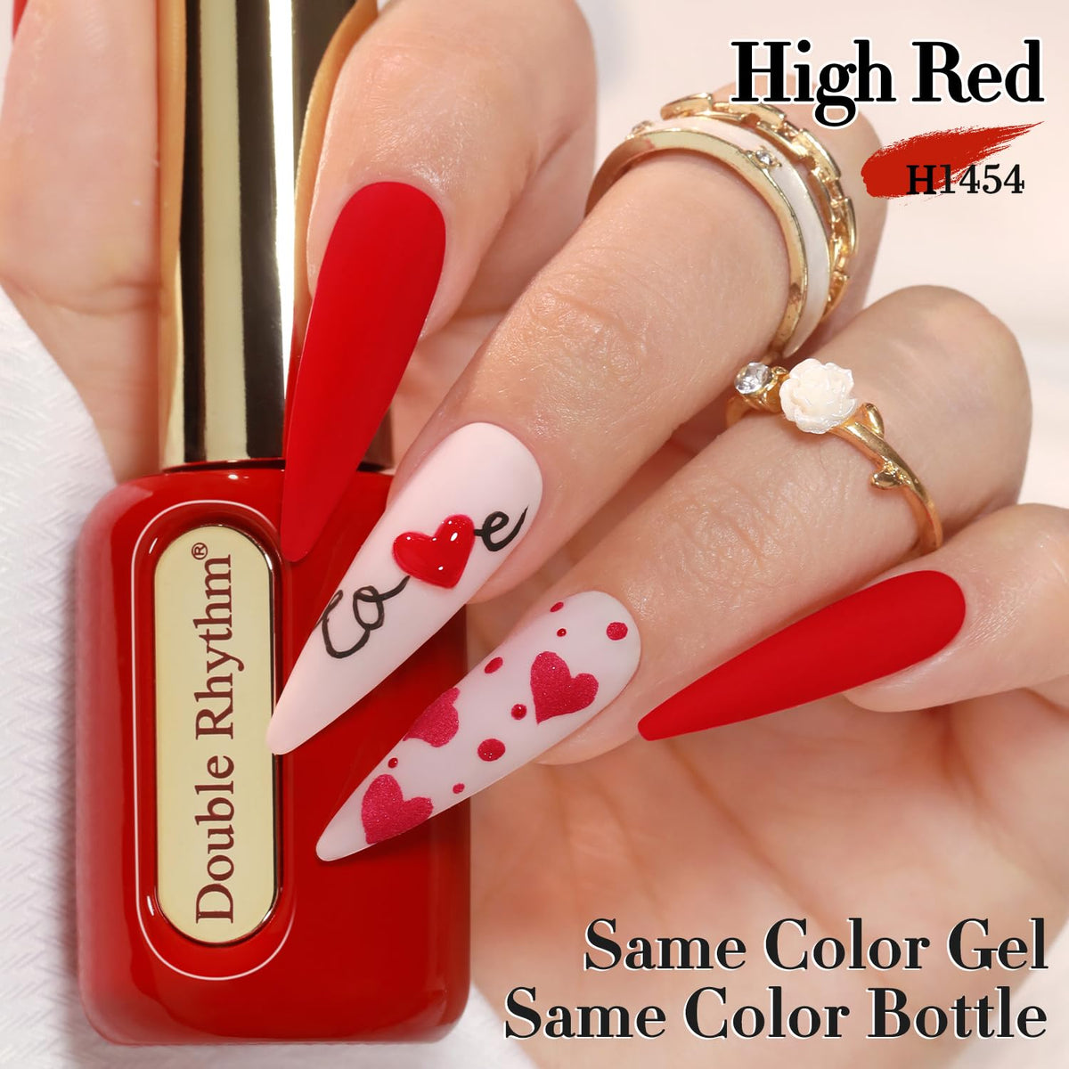 Close-up of Double Rhythm Gel Polish texture