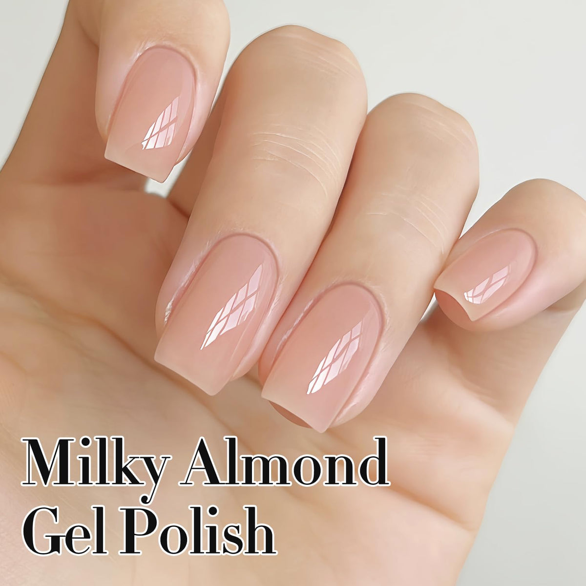 Close-up of Double Rhythm Jelly Gel Polish bottle with label