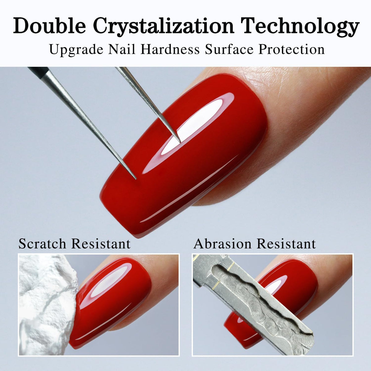 Close-up of Double Rhythm matte coat bottle