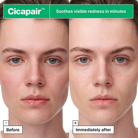 Close-up of Dr.Jart+ Cicapair Sensitive Skin Serum Mask texture