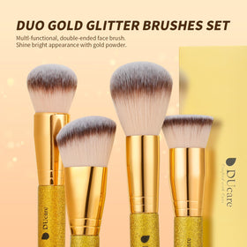 Close-up of DUcare brush bristles for smooth application