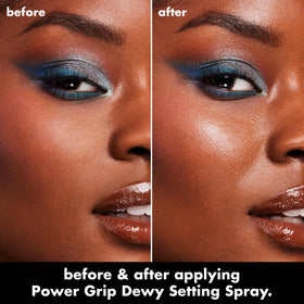 Close-up of e.l.f. Power Grip Dewy Setting Spray nozzle