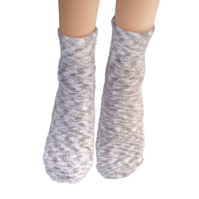 Close-up of Earth Therapeutics Aloe Socks showing soft texture