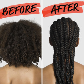 Close-up of EBIN NEW YORK Braid Formula Conditioning Gel texture