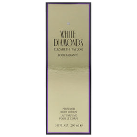 Close-up of Elizabeth Taylor White Diamonds Body Lotion texture
