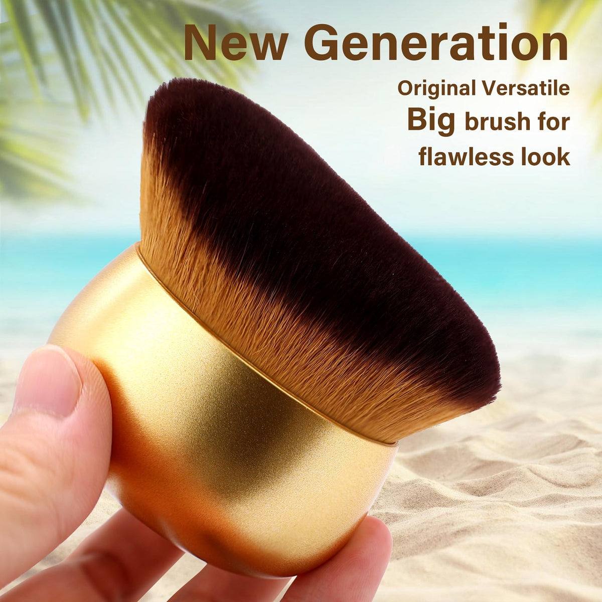 Close-up of EOICCEOH brush head showing soft bristles