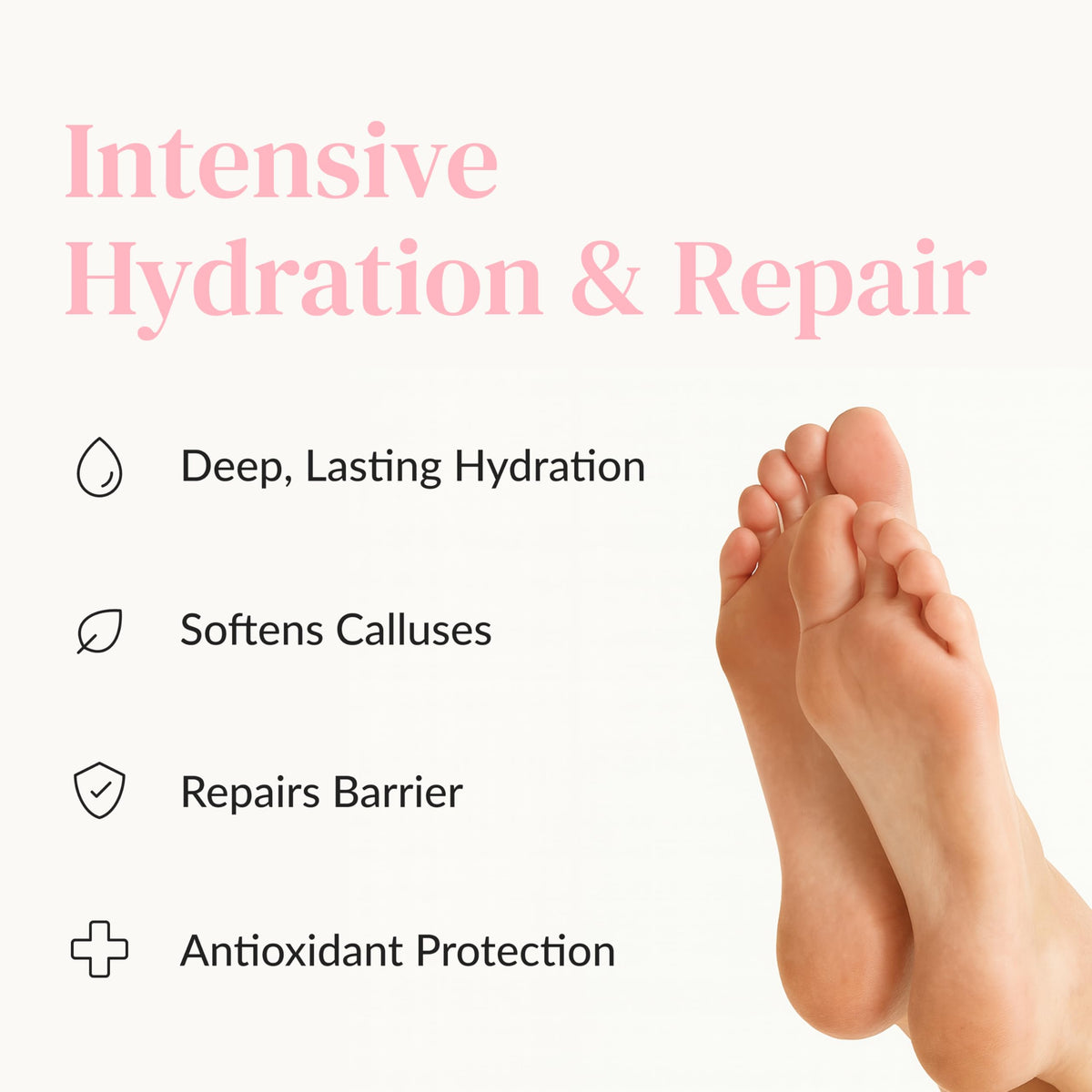 Close-up of Epielle Moisturizing Foot Mask sock texture
