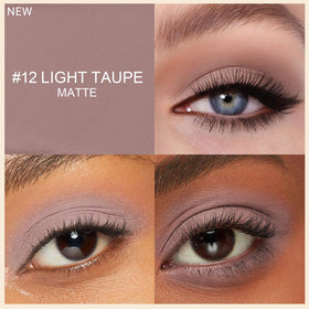 Close-up of Erinde Cream Eyeshadow Stick Grey Mauve Taupe tip