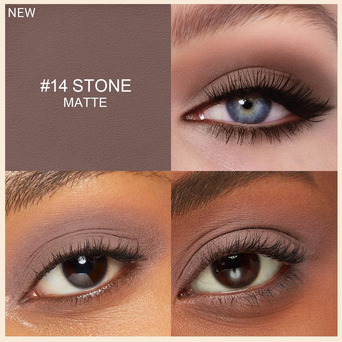 Close-up of Erinde Cream Eyeshadow Stick showing tip