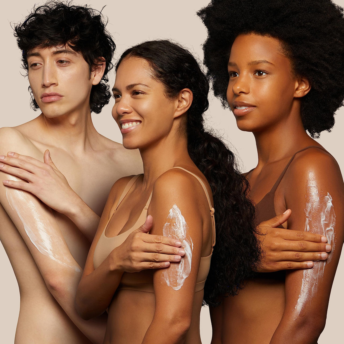 Close-up of Essentials Cocoa Butter Body Lotion pump
