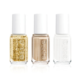 Close-up of essie Blanc nail polish bottle
