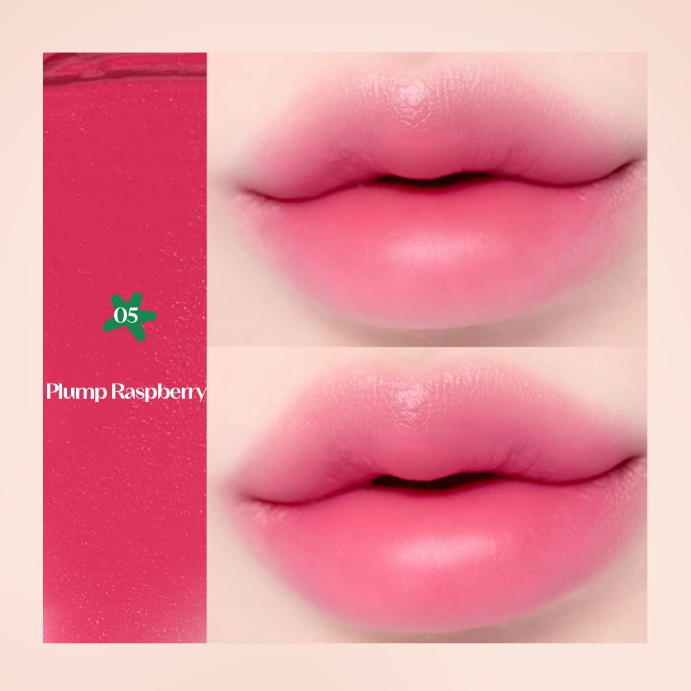 Close-up of ETUDE Fruity Lip & Cheek Blur Balm texture