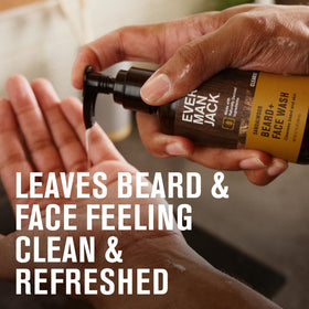 Close-up of Every Man Jack Beard + Face Wash texture