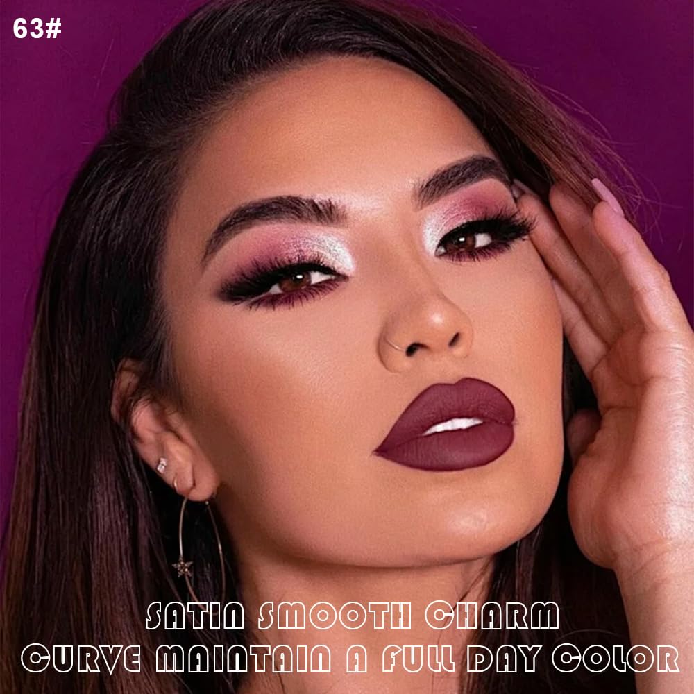 Close-up of evpct Burgundy Lip Liner pencil