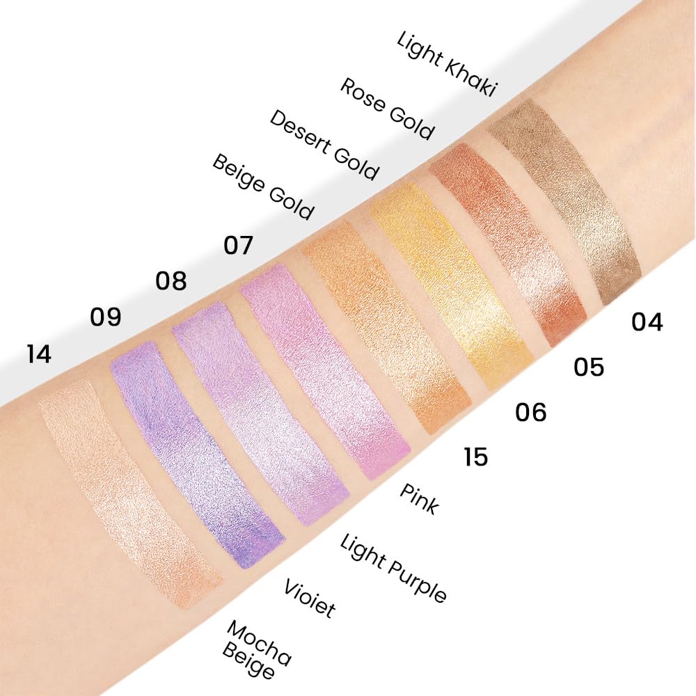 Close-up of evpct Cream Eye Shadow Stick in Desert Beige