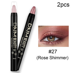 Close-up of evpct Cream Eyeshadow Sticks showing shimmer and matte finishes