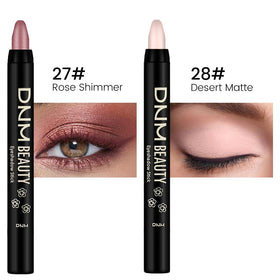Close-up of evpct Cream Eyeshadow Sticks showing shimmer and matte finishes