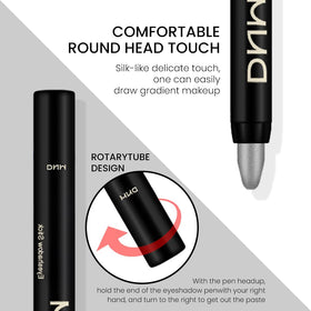 Close-up of evpct Dazzling Grey eyeshadow pencil