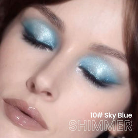 Close-up of evpct eye shadow stick highlighting silky texture