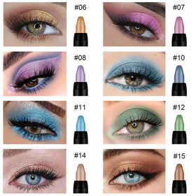 Close-up of evpct eyeshadow sticks in vibrant shades