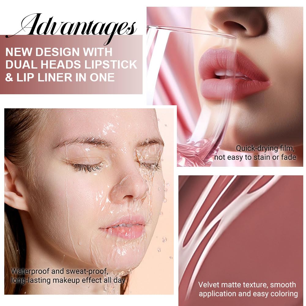 Close-up of evpct Liquid Lipstick applicator
