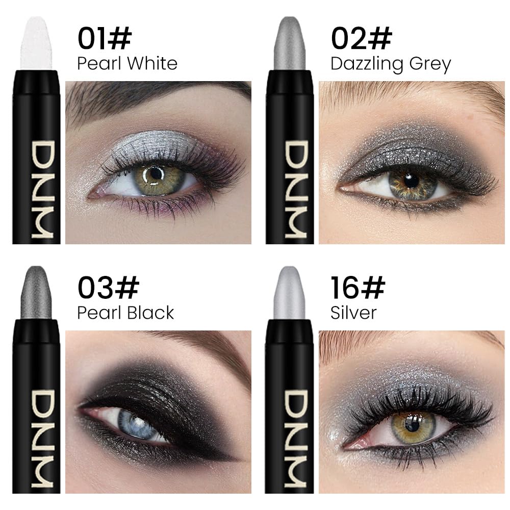 Close-up of evpct Pearl White eyeshadow pencil