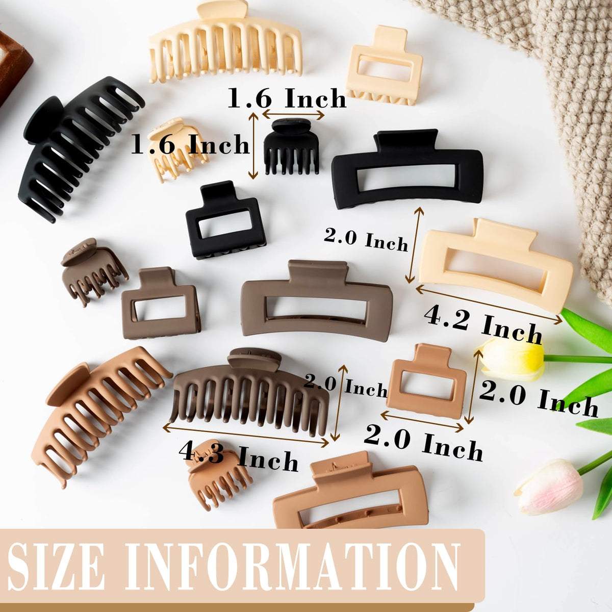 Close-up of FDBJulyy hair clip with strong metal spring