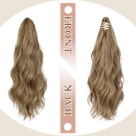 Close-up of FELENDY ponytail extension claw clip