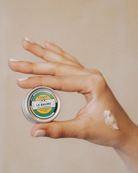 Close-up of Feret Parfumeur balm texture
