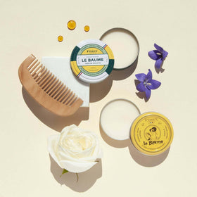 Close-up of Feret Parfumeur Violette Balm texture