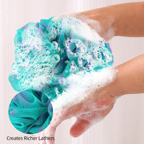 Close-up of Fu Store Loofah Sponge showing texture