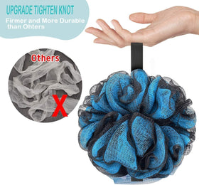 Close-up of Fu Store Loofah Sponge showing texture