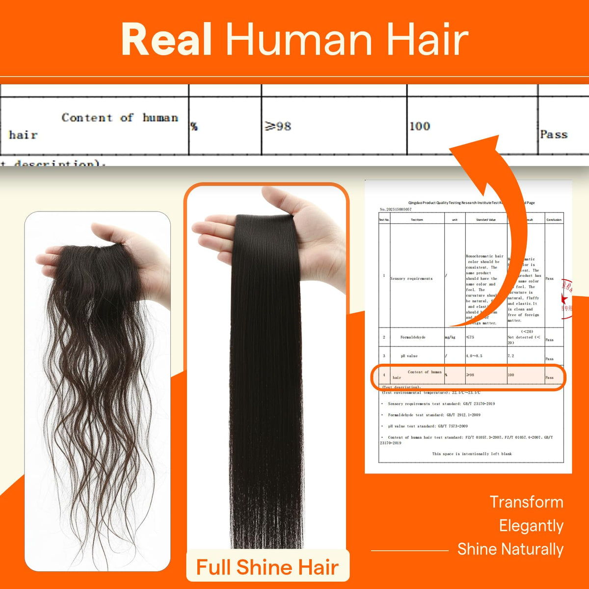 Close-up of Full Shine Micro Loop Human Hair Extensions micro beads