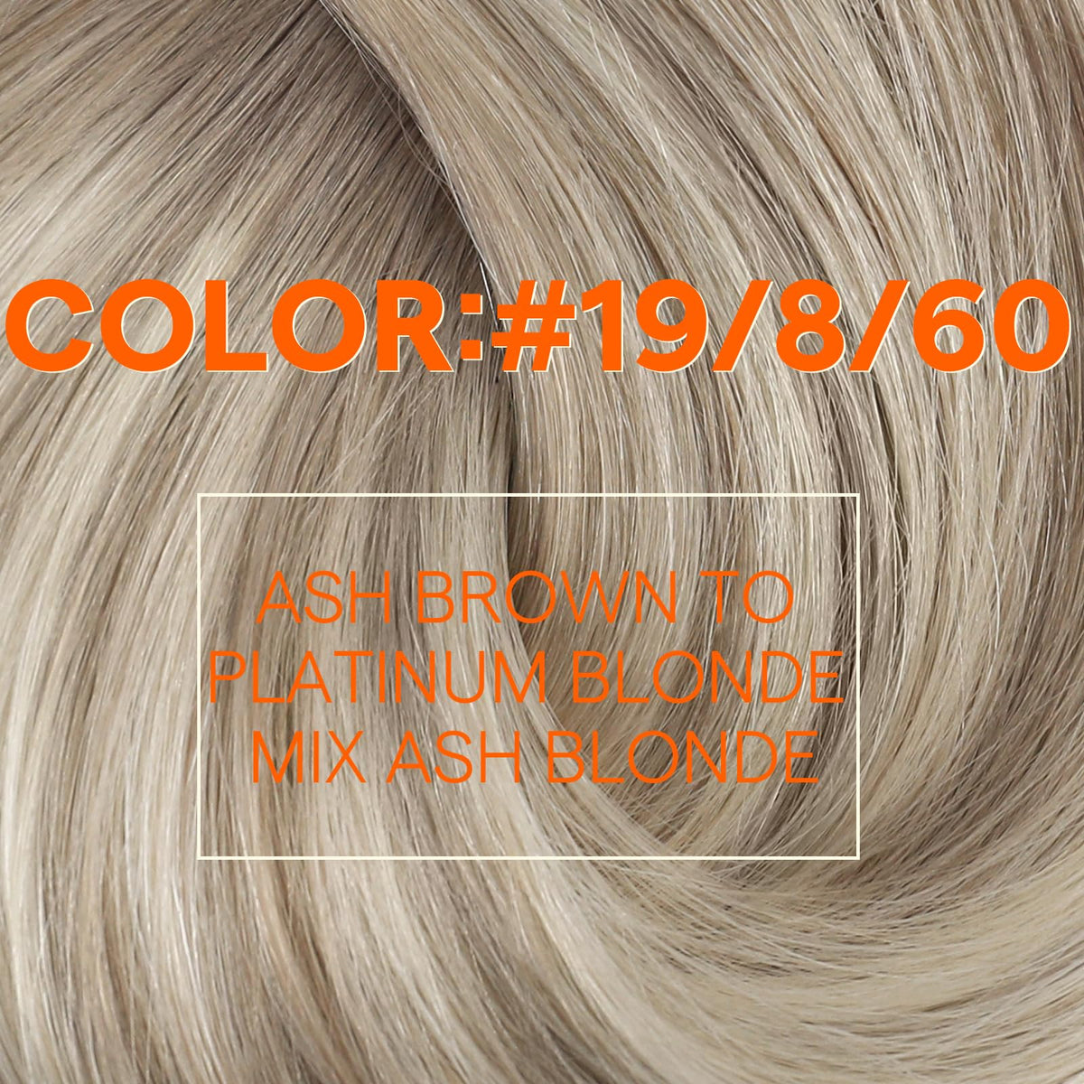 Close-up of Full Shine Weft Hair Extensions double layer weft