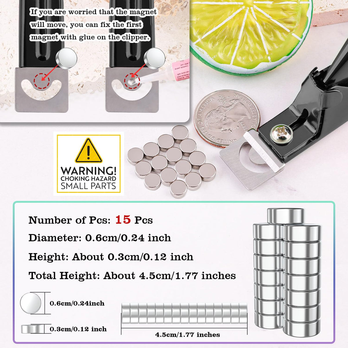 Close-up of GA&EN nail clipper blade